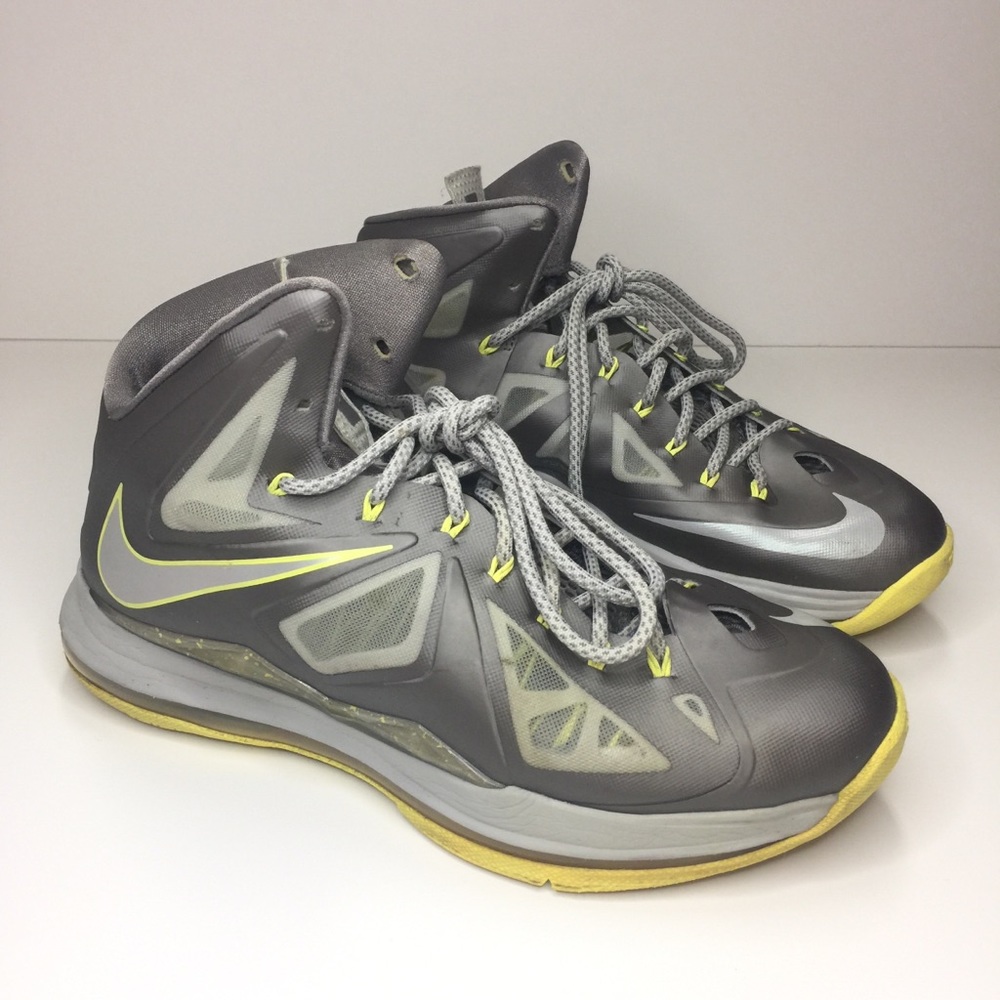 Nike Lebron X Yellow Diamond 541100 007 Size 9.5 - Picture 2 of 8
